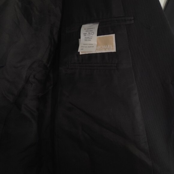 Michael Kora Suit Jackst Size 44r Very Nice 100% Wool - Picture 5 of 6